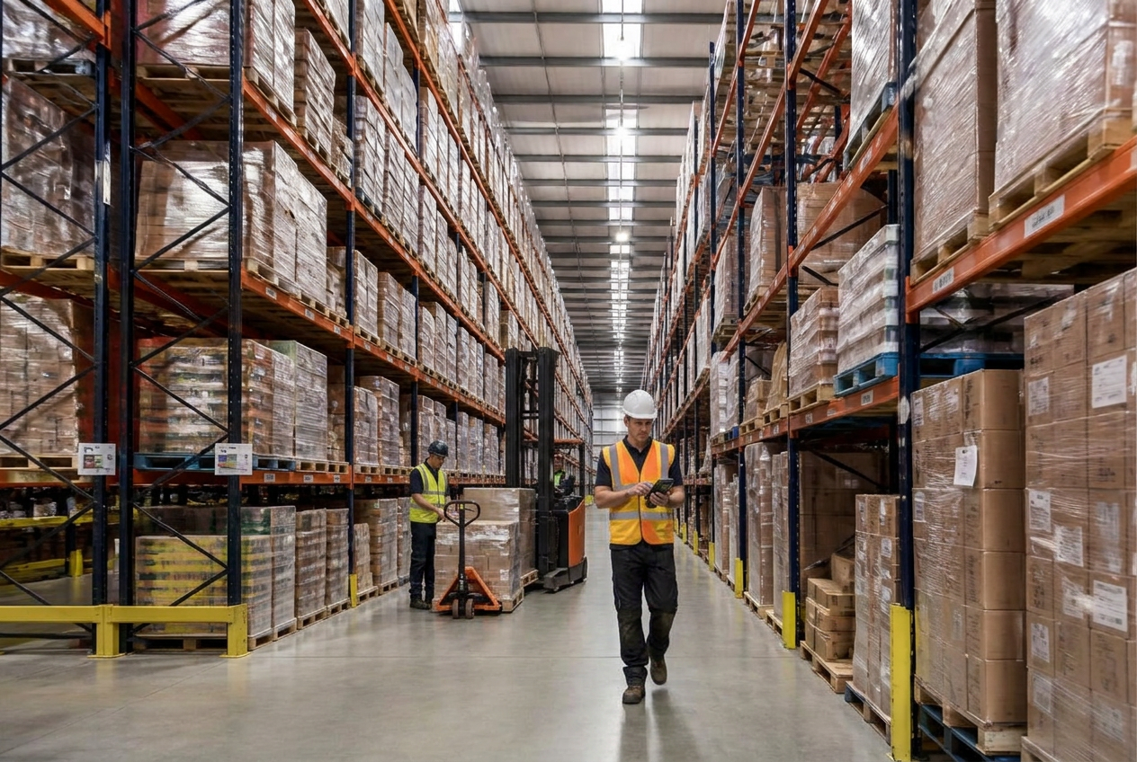 Pallet space in temperature-controlled 3PL facility in Regency Park