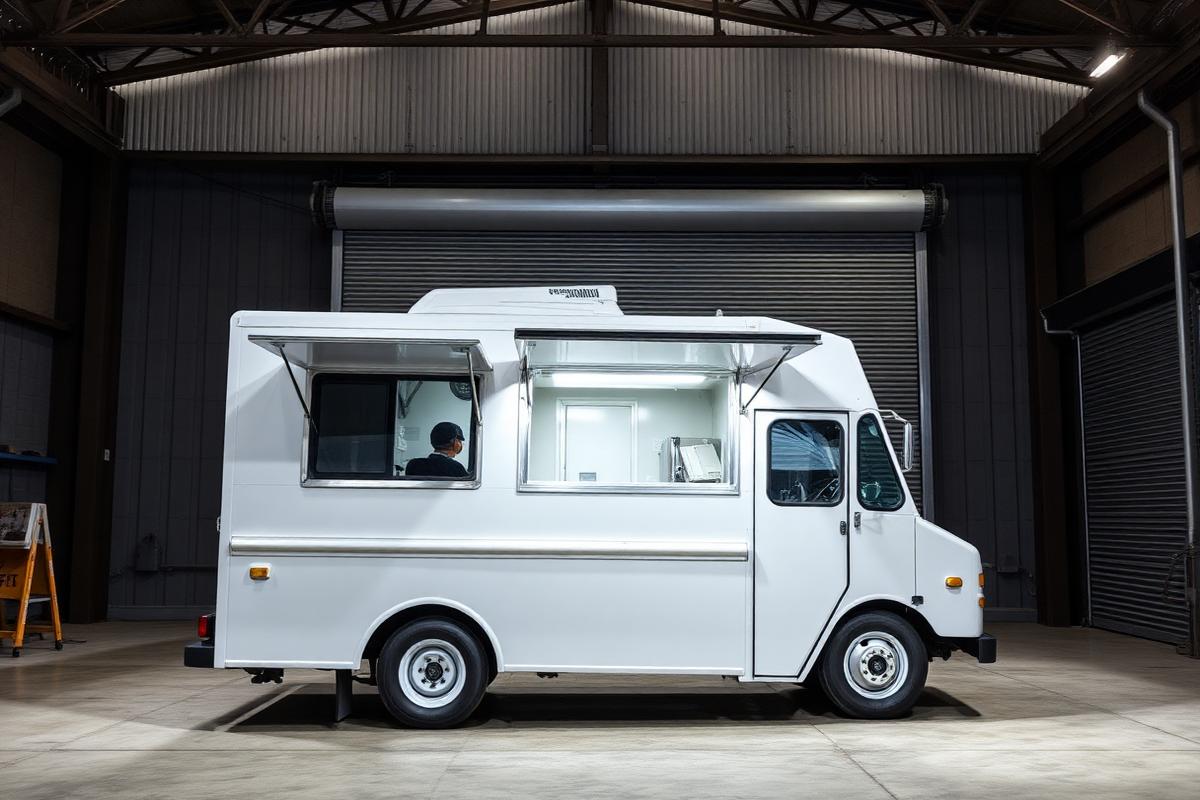 Food truck needs secure overnight parking and a prep bench photo 1